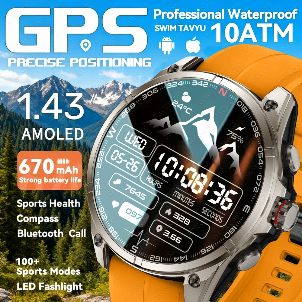 DAORKOW 2025 latest outdoor sp – обзор и цена Smartwatch Latest Watches For Men