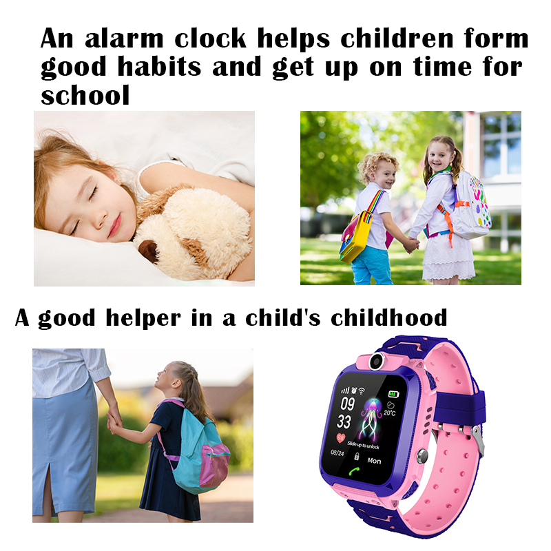 Q12B Kids Smart Watch with SOS – обзор и цена Smartwatch Watches For Kid Boy With Gps
