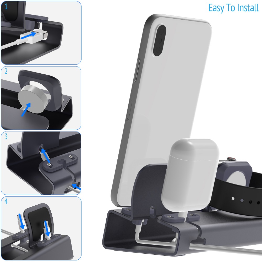 Charging Dock Station Stand Ho – обзор и цена Watch Watch Xs