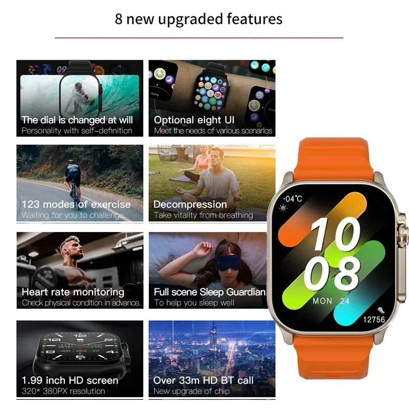 New Series 9 Watch PK HK8 PRO  – обзор и цена Smartwatch Watches Girls