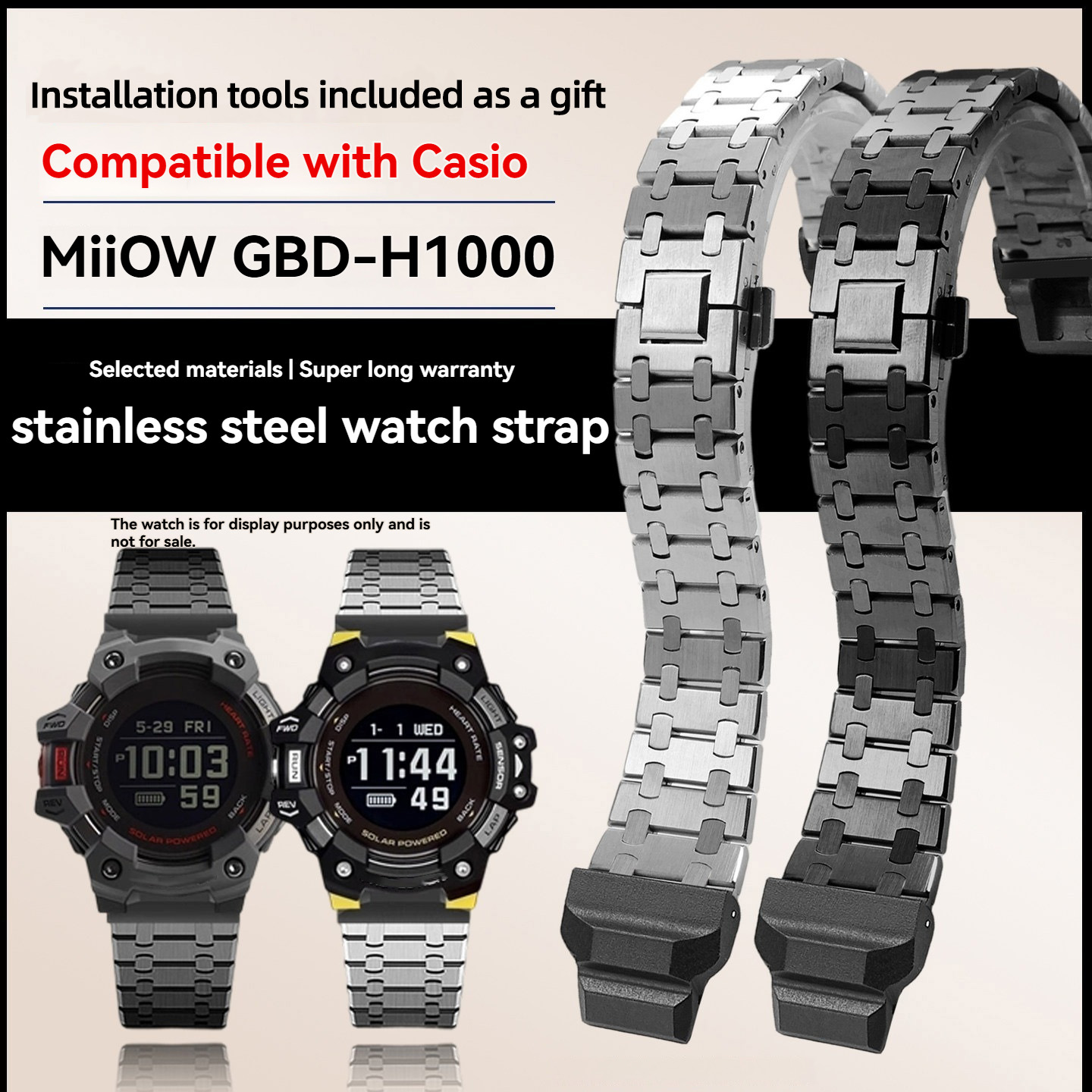 Modified metal stainless steel – обзор и цена Casio Watches Smartwatch