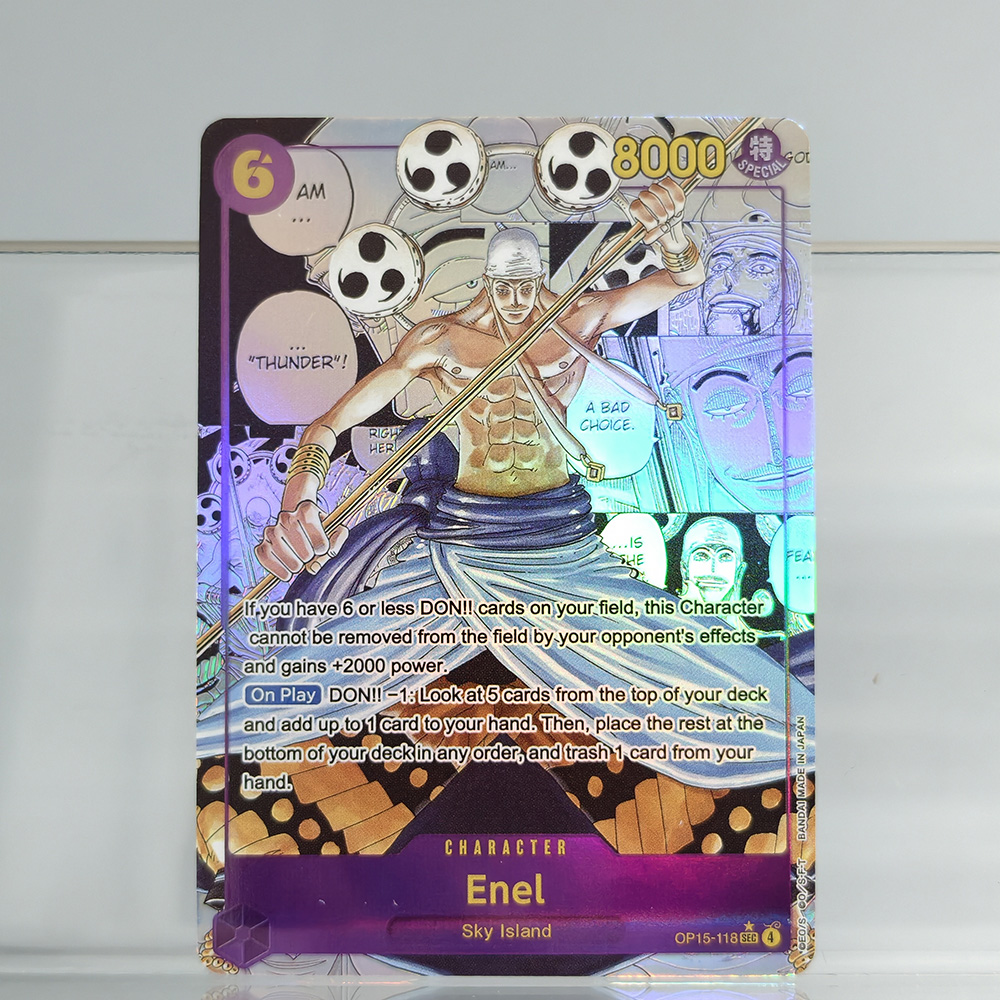 Proxy ONE PIECE Card Manga Ene – обзор и цена Smartwatch El