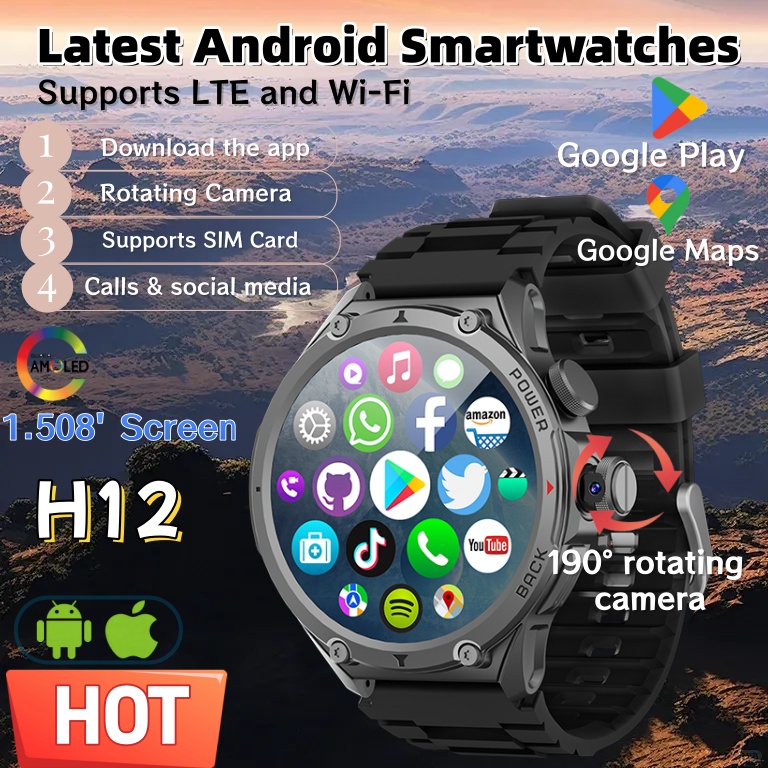 Latest Model H12 Smart Watch 4 – обзор и цена Smartwatch Latest Watches For Men