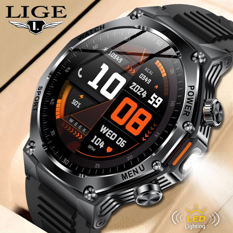 LIGE New Men 800mAh Ultra Long – обзор и цена Smartwatch Latest Watches For Men