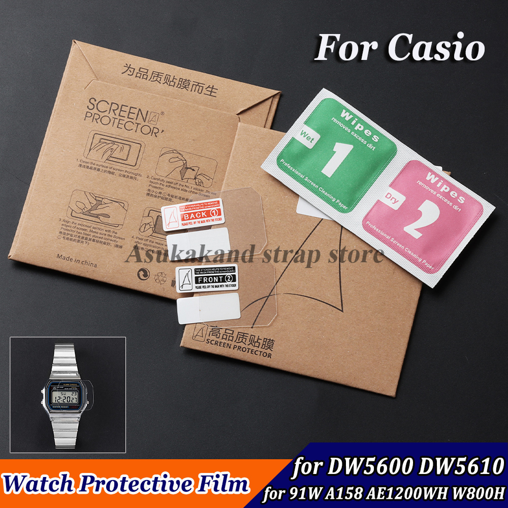 2 PCS HD Watch Protective Film – обзор и цена Casio Watches Smartwatch
