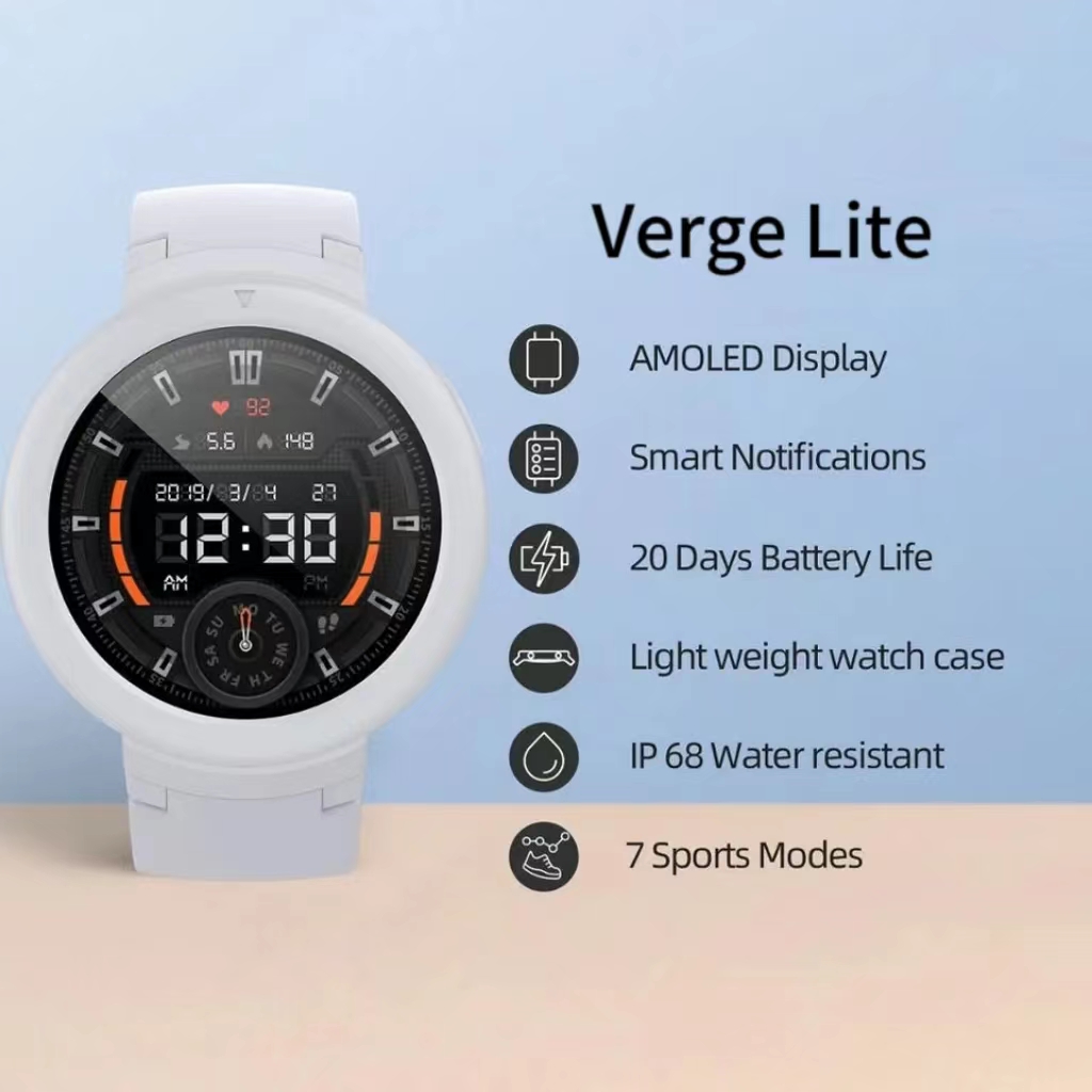 Amazfit Verge Lite Smart Watch – обзор и цена Smartwatch Refurbished Watches