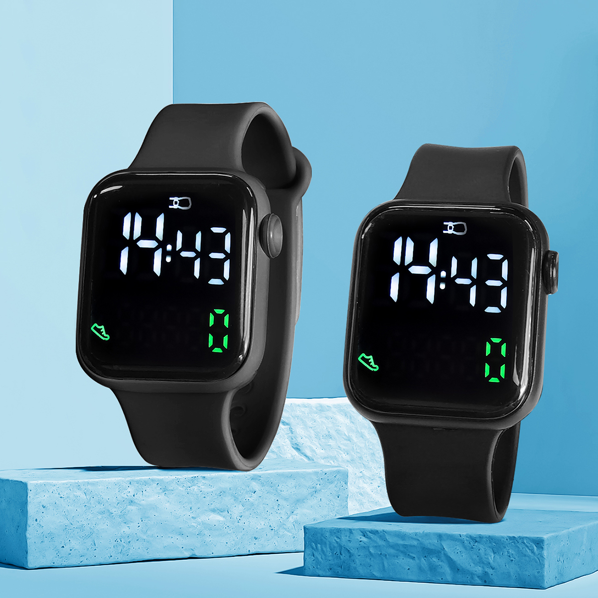 New 2PCS Student Minimalist Sm – обзор и цена Smartwatch Watches Girls