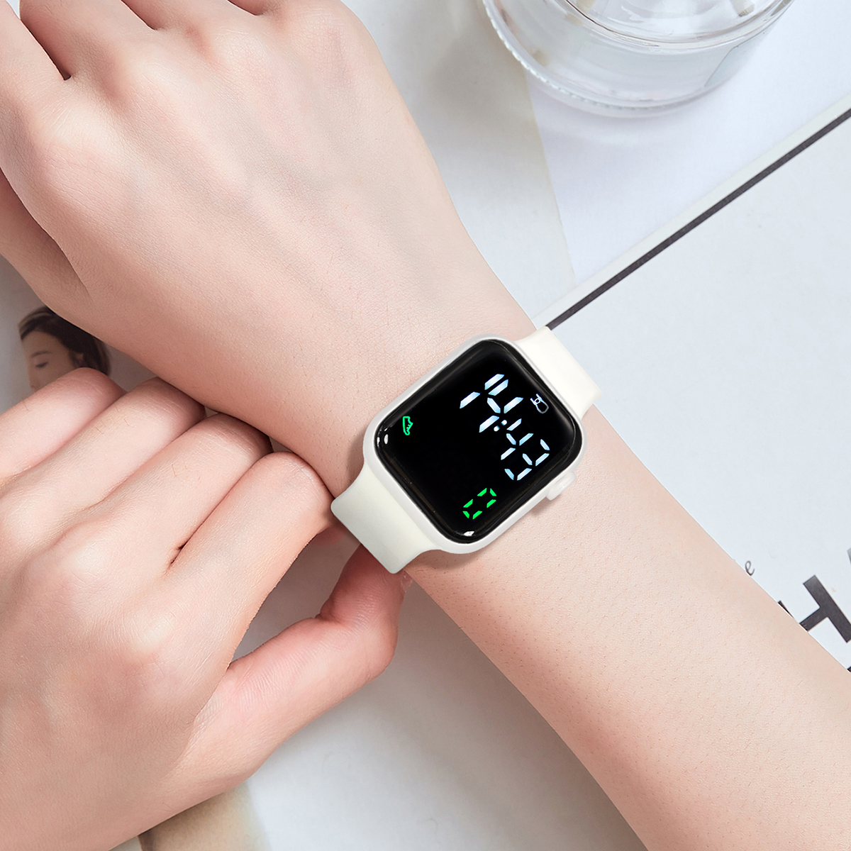 New 2PCS Student Minimalist Sm – обзор и цена Smartwatch Watches Girls