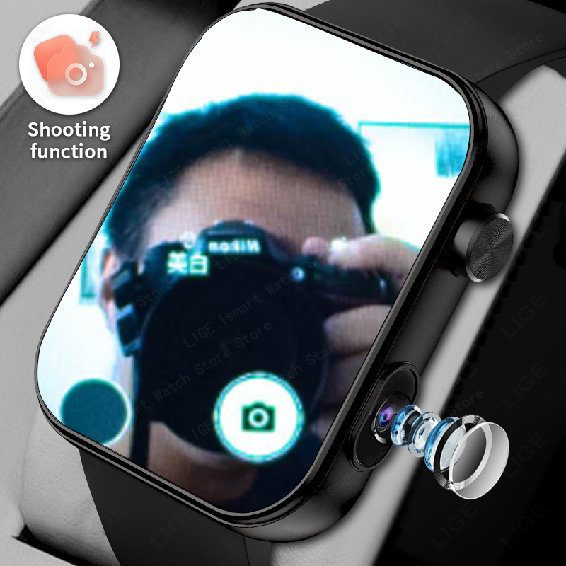 LIGE With Camera Can Take phot – обзор и цена Smartwatch Latest Watches For Men