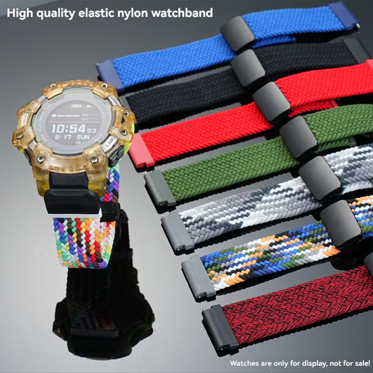 gbd-h1000 nylon Sports watchba – обзор и цена Casio Watches Smartwatch