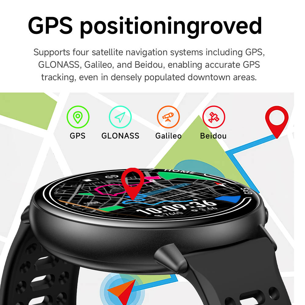 Smart Watch Built in GPS Bluet – обзор и цена Smartwatch Angelo Watches