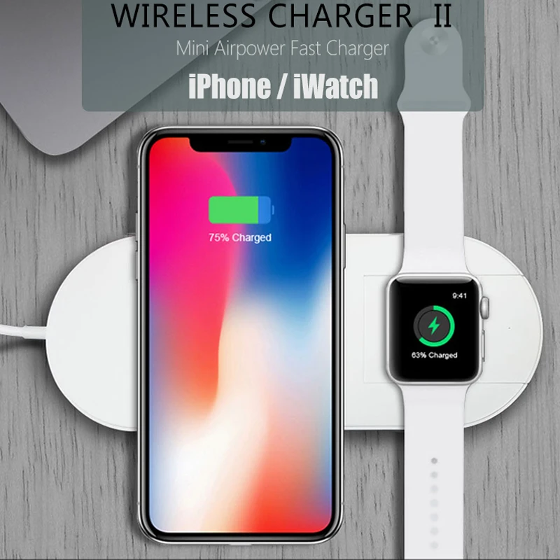 2 in 1 Fast Wireless Charger P – обзор и цена Watch Watch Xs