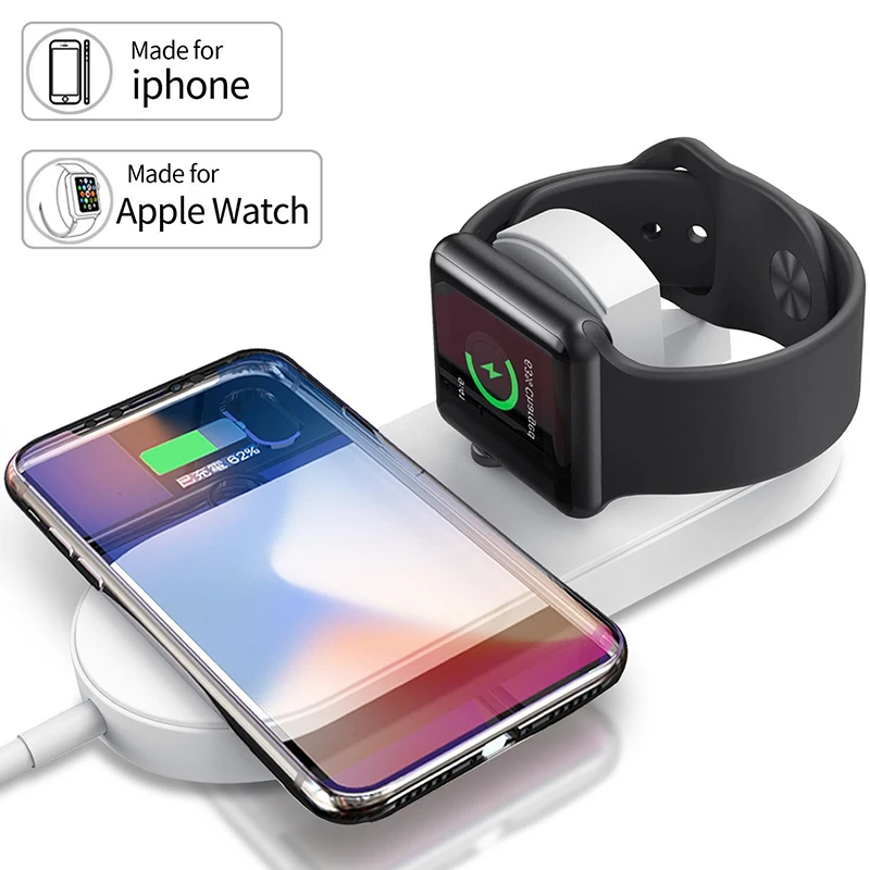2 in 1 Fast Wireless Charger P – обзор и цена Watch Watch Xs