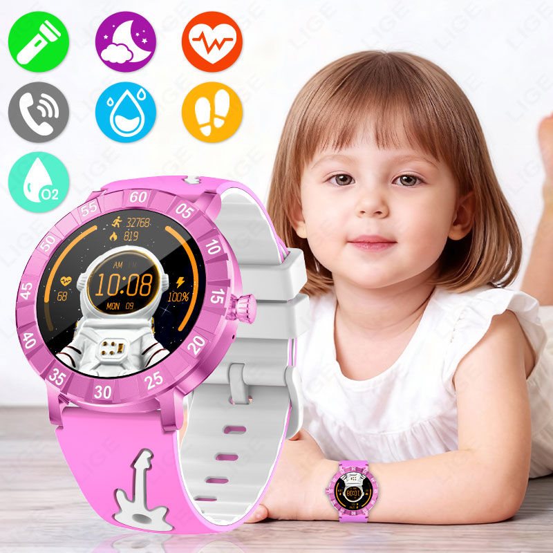 LIGE Kids Smart Watch HRV SOS  – обзор и цена Smartwatch Watches Useful Gift For Boys