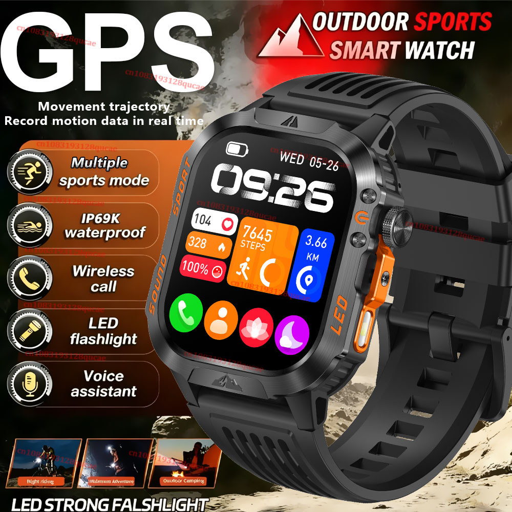 New Military GPS Smart Watch M – обзор и цена Smartwatch Angelo Watches
