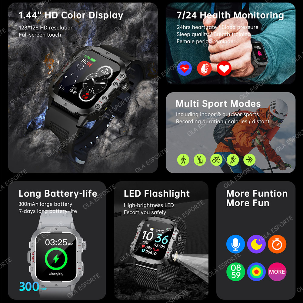 New Military GPS Smart Watch M – обзор и цена Smartwatch Angelo Watches