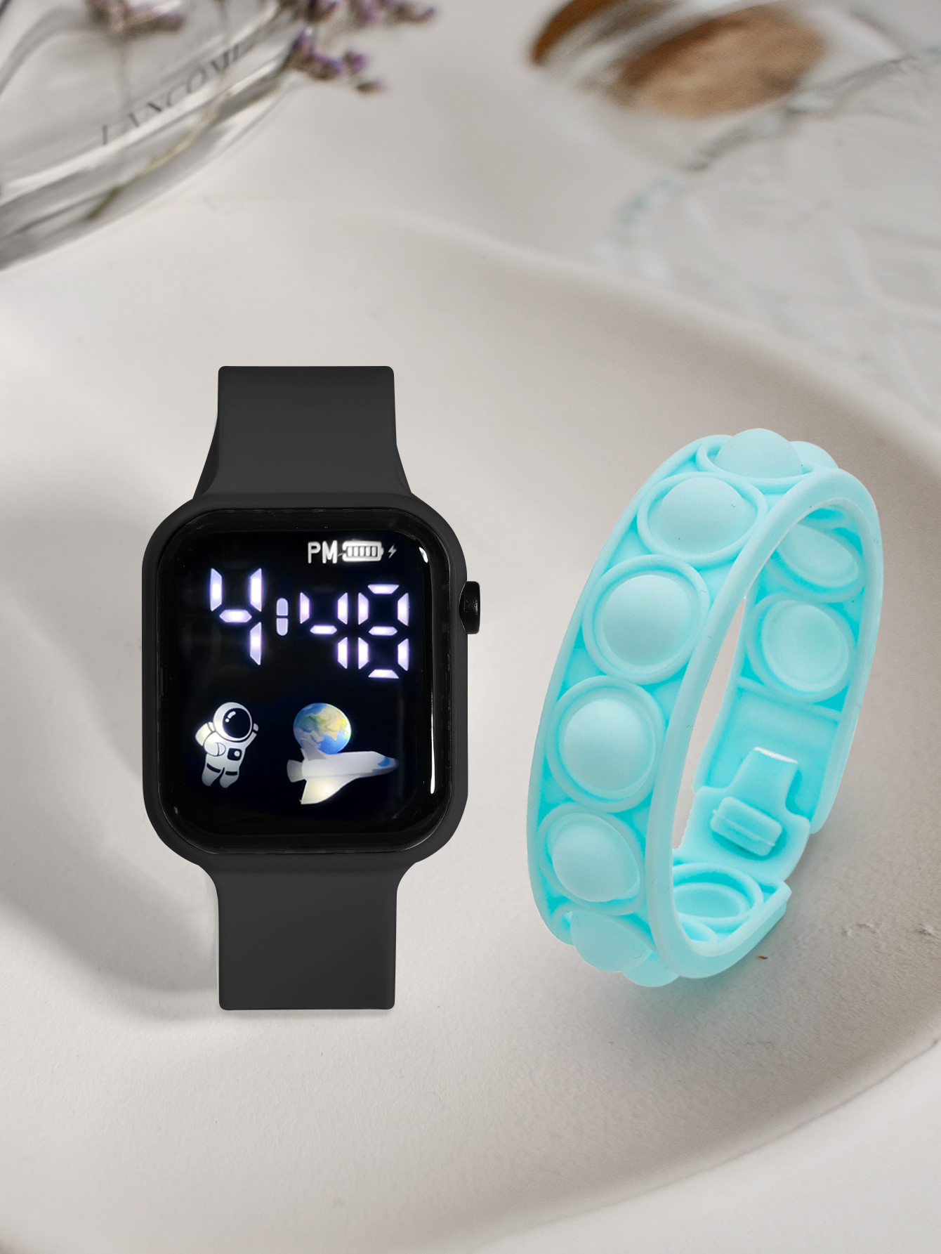 2PCS Children's Smart Watch Br – обзор и цена Smartwatch Watches Girls