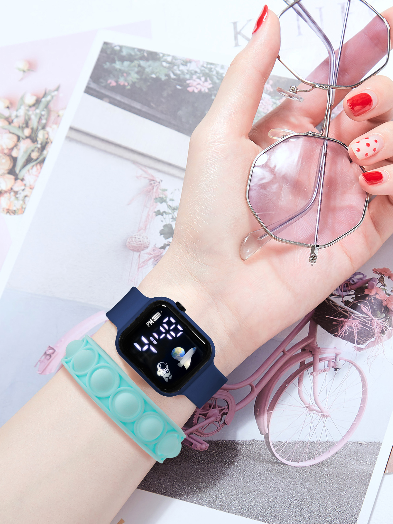 2PCS Children's Smart Watch Br – обзор и цена Smartwatch Watches Girls